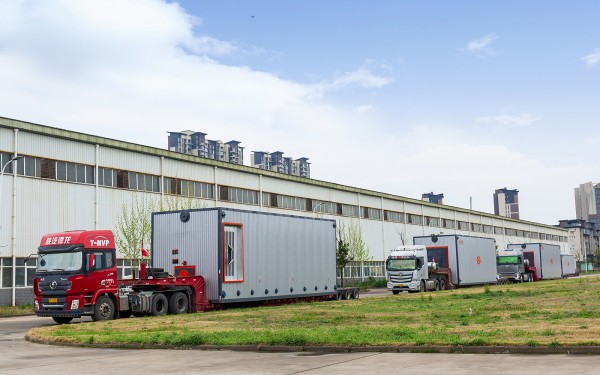 交付用户！金百博股份3台55t/h燃气锅炉震撼发车