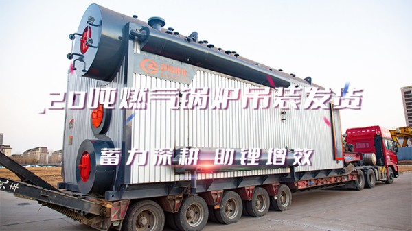 助“锂”增效，，，，，，，金百博2*20t/h燃气中压锅炉吊装发货