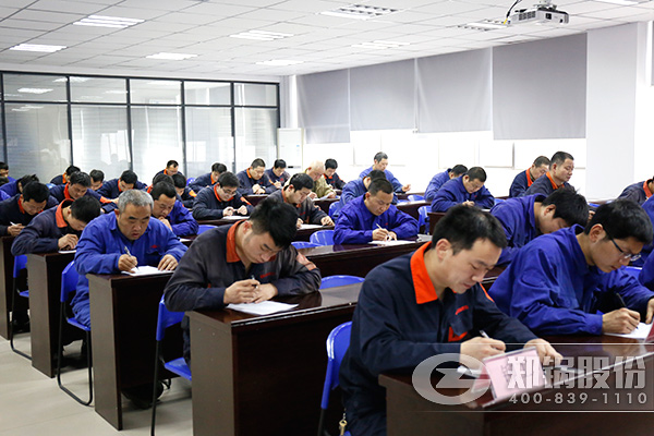 金百博股份铆焊工比武