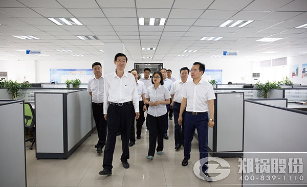 郑州市市委常委统战部部长王跃华一行到金百博股份调研