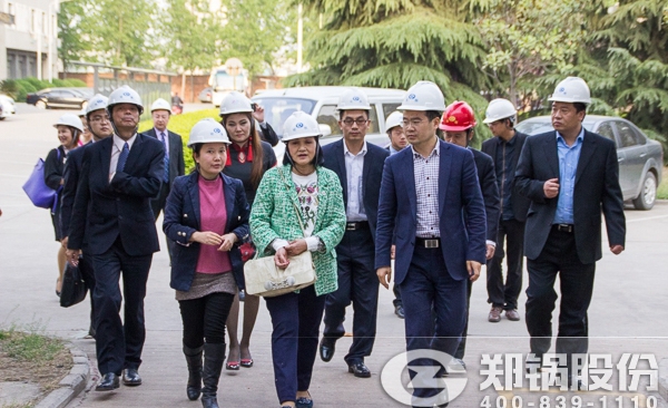 泰国中小企业局局长带队商务考察团来访金百博股份