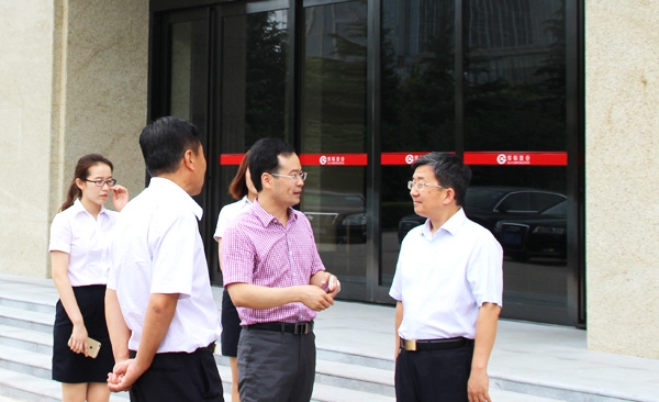 河南省商务厅副厅长张雷明莅临金百博调研